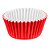 Forminhas Mini Cupcake Impermeável Vermelho 45 Unidades - Imagem 1