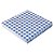 Guardanapo Estampado Xadrez Azul 25X25Cm 20Un - Silver - Imagem 1