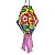 Balão Decorativo Festa Junina de Plástico Estampado Chita 28cm - Imagem 1