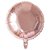 Balão Metalizado 18P Bola Rose Gold - Br Festas - Imagem 1