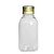 Frasco Pet Cilind 60ml com Tampa Alumínio Dourado com 10un - Imagem 1