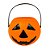 Balde Abóbora Halloween 11cm - Silver - Imagem 1