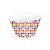 Saia Mini Cupcake Bolinhas Coloridas 12un - Nc Toys - Imagem 1