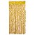 Cortina Holográfica Corte Especial Dourada 100X200cm - Imagem 1