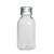 Frasco Pet Cilind 60ml com Tampa Alumínio Prata com 10un - Imagem 1