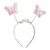 Kit Tiara Borboleta Luxo Branca - Fox - Imagem 1