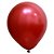 Balão Cromado 9 Vermelho | 25 Unidades - Imagem 1