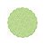 Fundo Renda 7cm Verde Cítrico | 100 Unidades - Imagem 1