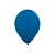 Balão Latex 5 Polegadas Metal Azul | 50 Unidades - Imagem 1