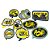 Kit Placas Batman | 9 Unidades - Imagem 1