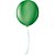 Balão 16 Uniq Verde Grama 10un - São Roque - Imagem 1