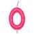Vela Neon Rosa Número 0 - Imagem 1