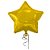 Balão Metalizado 18P Estrela Dourada - Br Festas - Imagem 1