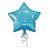 Balao Met 18P Estrela Azul Claro Br - Imagem 1