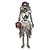 Decoração Halloween de Pendurar Esqueleto Noiva 61x156cm - Regina - Imagem 1