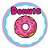 Etiqueta Adesiva Donuts 60un - Hiper Embalagens - Imagem 1