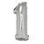 Balão Metalizado Prata 16P Número 1 - Silver Plastic - Imagem 1