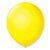 Balão 7 Liso Redondo Amarelo Citrino 50un - São Roque - Imagem 1