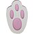 Eva Micro Pegadas Coelho Rosa 12 Unidades - Grintoy - Imagem 1