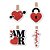 Micro Prendedor Amor - Grintoy - Imagem 1