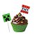 Bandeirinha para Doces Minecraft 8Un - Fescolor - Imagem 1
