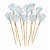 Palito Decorado Furta Cor 10cm 12un - Silver - Imagem 1