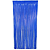 Cortina Neon Azul 100x200cm - Silver - Imagem 1
