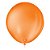 Balão 7 Liso Redondo Laranja Mandarim  50un - São Roque - Imagem 1
