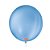 Balão 9 Liso Redondo Azul Turquesa  50un - São Roque - Imagem 1