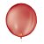 Balão 9 Liso Redondo Vermelho Quente  50un - São Roque - Imagem 1