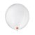 Balão 9 Liso Redondo Branco Polar  50un - São Roque - Imagem 1