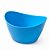 Mini Cachepot Oval azul Bebê - Oldaniplast - Imagem 1