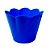 Cachepot Flor Azul Royal - Oldaniplast - Imagem 1