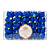Forminha Stylo Azul Royal 25un - Decora Doces - Imagem 1