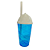 Copo Chantilly Azul Transparente 400ml - Lsc Toys - Imagem 1
