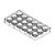 Forma Para Chocolate Profissional Rosa 20g - Blue Star - Imagem 1