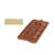 Molde de Silicone Chocolate FT371 - Silver - Imagem 1