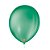 Balão 11 Liso Redondo Verde Folha 25un - São Roque - Imagem 1