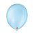 Balão 11 Liso Redondo Azul Bebê 25un - São Roque - Imagem 1