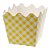 Cachepot Xadrez Amarelo 8un - Silver - Imagem 1