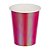 Copo Papel Furta Cor Rosa 10un - Silver - Imagem 1