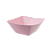 Bandeja Papel Dobrável 15Cm Rosa Bebê 3un - Silver - Imagem 1
