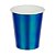 Copo Papel Furta Cor Azul 10un - Silver - Imagem 1