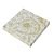 Guardanapo Bordado Dourado 33x33Cm - Silver - Imagem 1