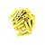 Mini Pregador Amarelo 3,5cm 50un - Art Lille - Imagem 1