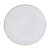 Prato Sobremesa Branco Com Prata 19cm 6un - Silver - Imagem 1
