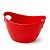 Cachepot Oval Vermelho - Oldaniplast - Imagem 1