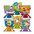 Decoração de Mesa Bob Esponja 6un - Regina - Imagem 1