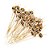 Palito Bambu Hamburguer 12cm 20un - Silver - Imagem 1