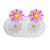 Molde de Silicone Dupla de Flores de Crochê Luella 1016 - Flexarte - Imagem 1